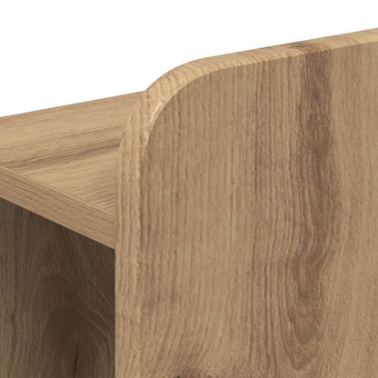 Bed Frame with Storage Artisan Oak 90 x 200 cm Engineered Wood