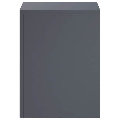 Plant Stand 2 pcs Anthracite 30 x 30 x 40 cm Galvanised Steel
