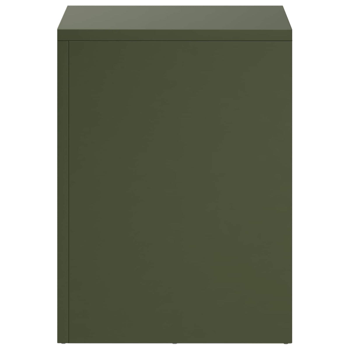 Plant Stand 2 pcs Olive Green 30 x 30 x 40 cm Steel