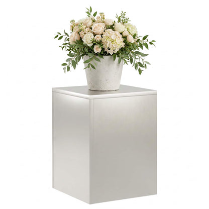 Plant Stand Silver 30 x 30 x 40 cm Steel