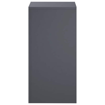 Plant Stand 2 pcs Anthracite 30 x 30 x 60 cm Galvanised Steel