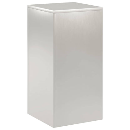 Plant Stand Silver 30 x 30 x 60 cm Steel