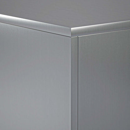 Plant Stand 2 pcs Silver 30 x 30 x 60 cm Stainless Steel