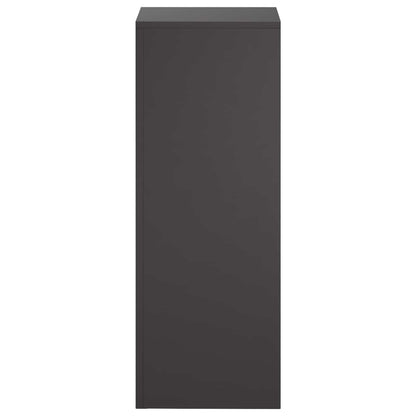 Plant Stand 2 pcs Black 30 x 30 x 80 cm Steel
