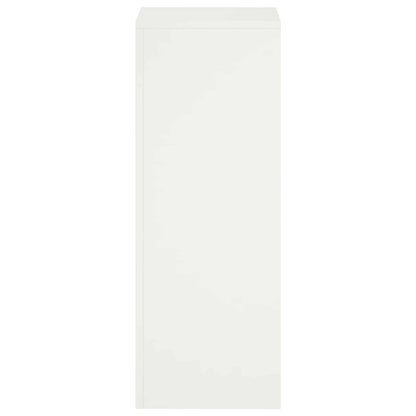 Plant Stand 2 pcs White 30 x 30 x 80 cm Steel