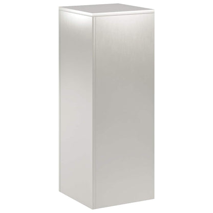 Plant Stand Silver 30 x 30 x 80 cm Steel