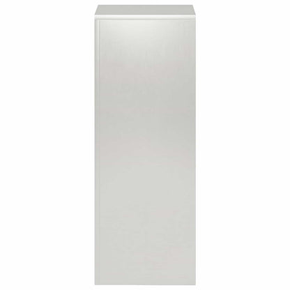 Plant Stand 2 pcs Silver 30 x 30 x 80 cm Steel