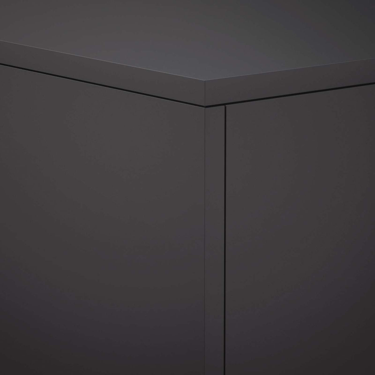 Plant Stand Black 30 x 30 x 100 cm Steel
