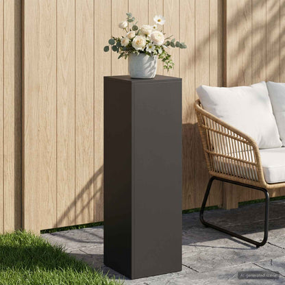 Plant Stand Black 30 x 30 x 100 cm Steel