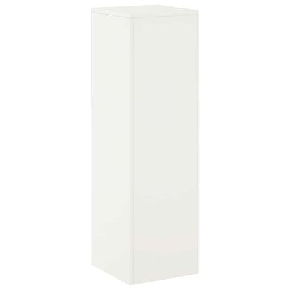 Plant Stand White 30 x 30 x 100 cm Steel