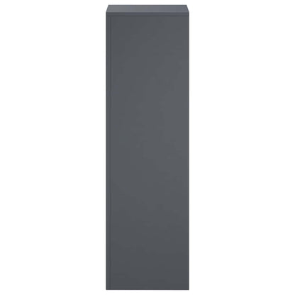 Plant Stand Anthracite 30 x 30 x 100 cm Stainless Steel