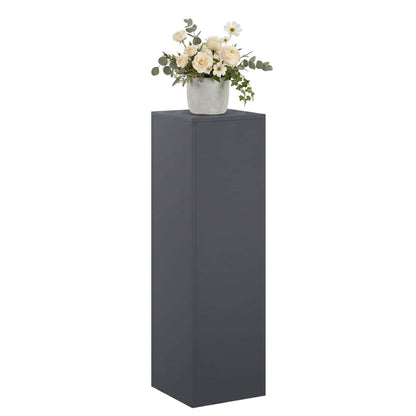 Plant Stand Anthracite 30 x 30 x 100 cm Stainless Steel