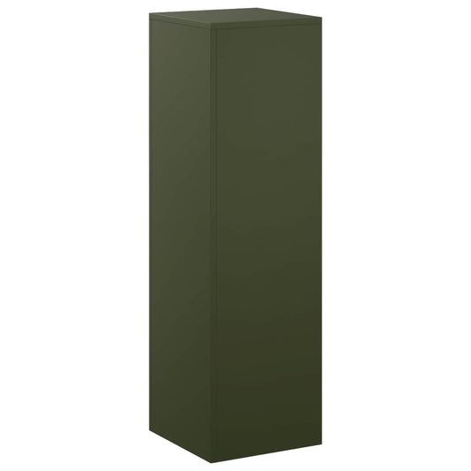 Plant Stand Olive Green 30 x 30 x 100 cm Weathering Steel