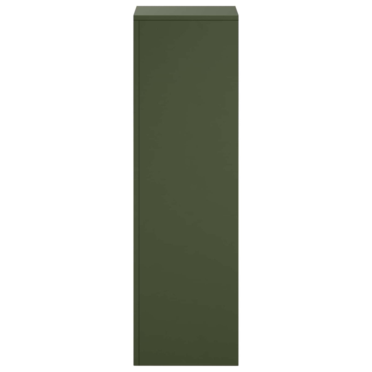 Plant Stand Olive Green 30 x 30 x 100 cm Weathering Steel