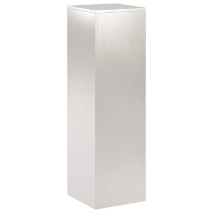 Plant Stand Silver 30 x 30 x 100 cm Steel