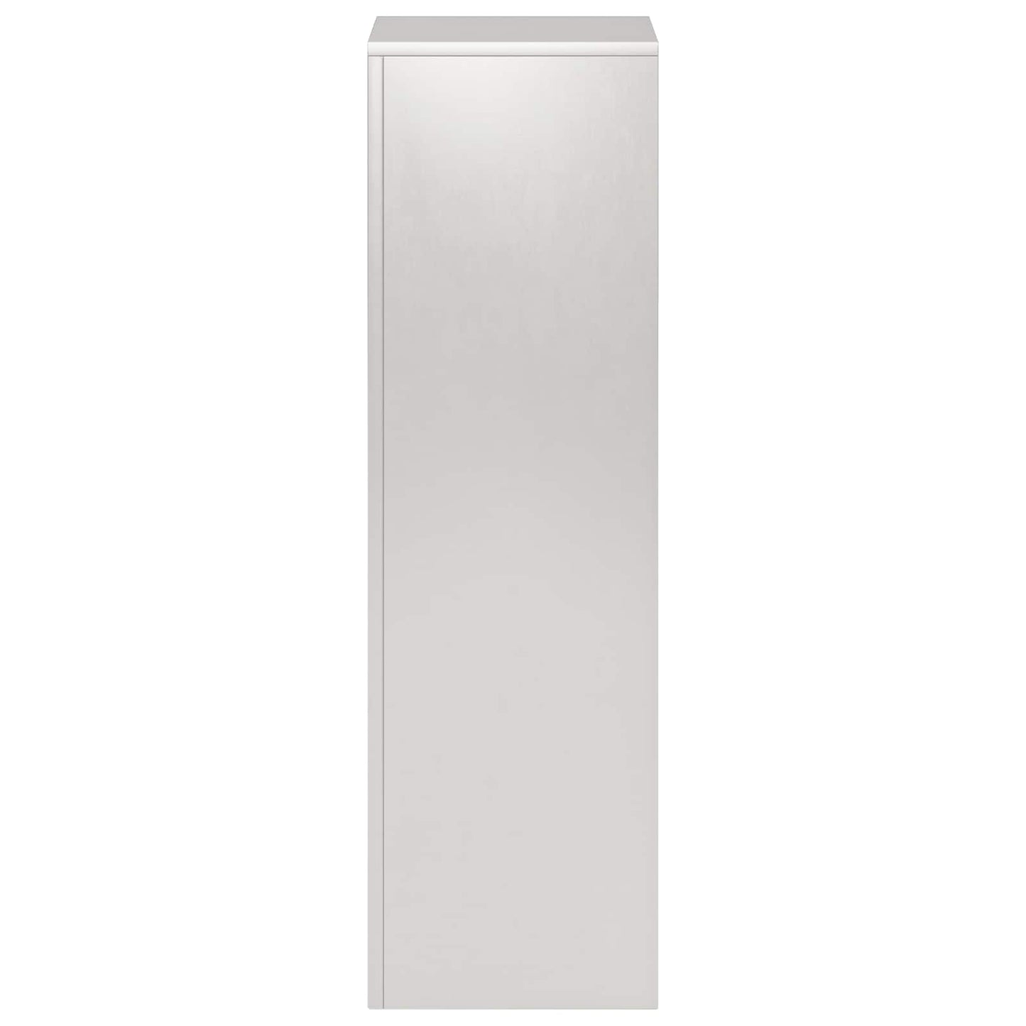Plant Stand Silver 30 x 30 x 100 cm Steel