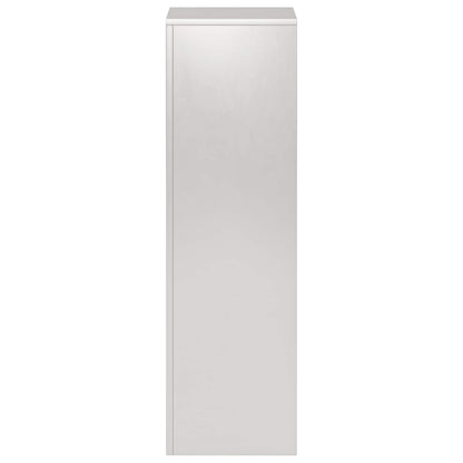Plant Stand Silver 30 x 30 x 100 cm Steel