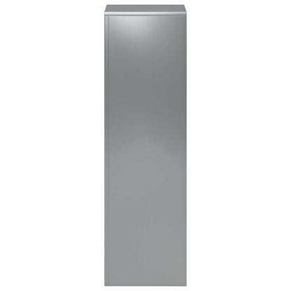 Plant Stand Silver 30 x 30 x 100 cm Steel