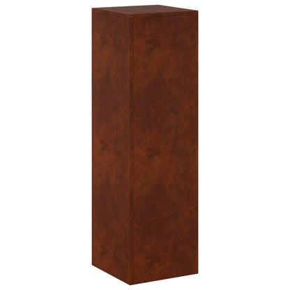Plant Stand Rusty 30 x 30 x 100 cm Weathering Steel