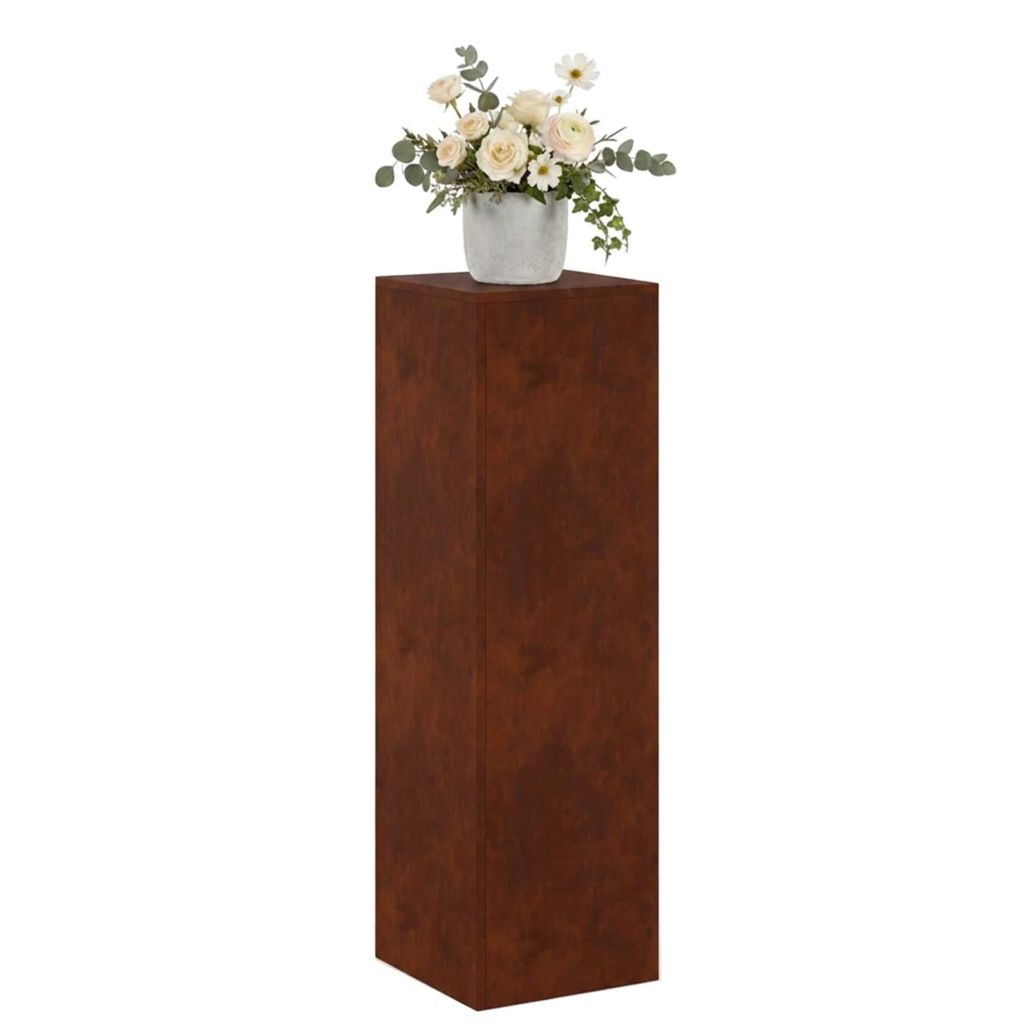Plant Stand Rusty 30 x 30 x 100 cm Weathering Steel