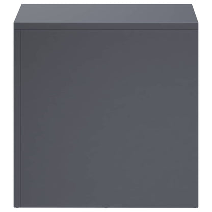 Plant Stand 2 pcs Anthracite 40 x 40 x 40 cm Galvanised Steel