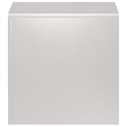 Plant Stand Silver 40 x 40 x 40 cm Steel