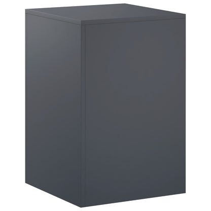 Plant Stand Anthracite 40 x 40 x 60 cm Stainless Steel