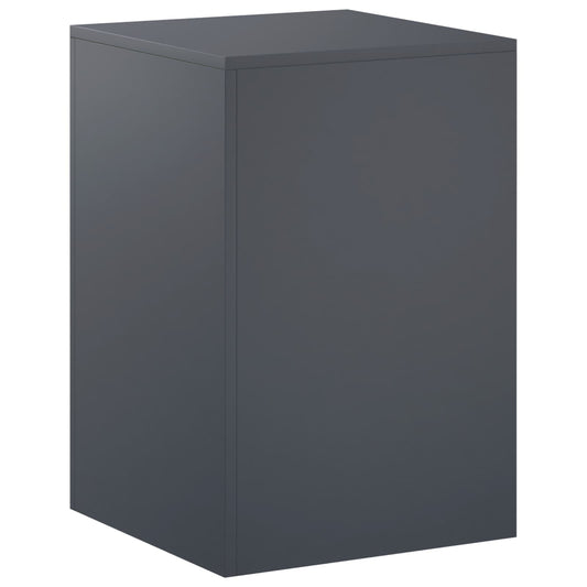 Plant Stand Anthracite 40 x 40 x 60 cm Stainless Steel