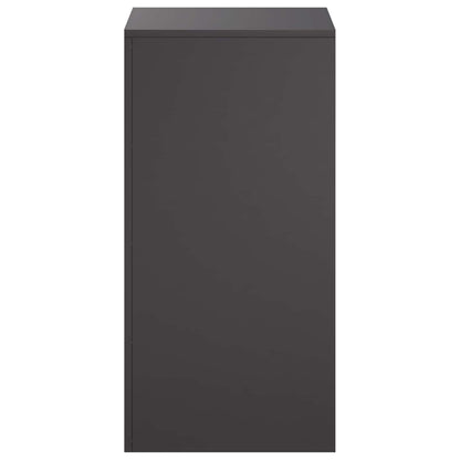 Plant Stand Black 40 x 40 x 80 cm Steel