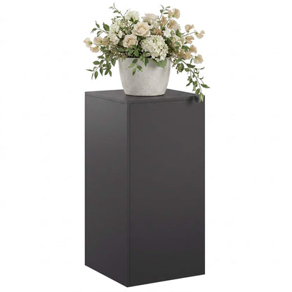 Plant Stand Black 40 x 40 x 80 cm Steel