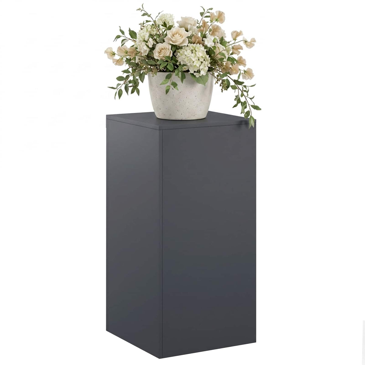 Plant Stand Anthracite 40 x 40 x 80 cm Stainless Steel