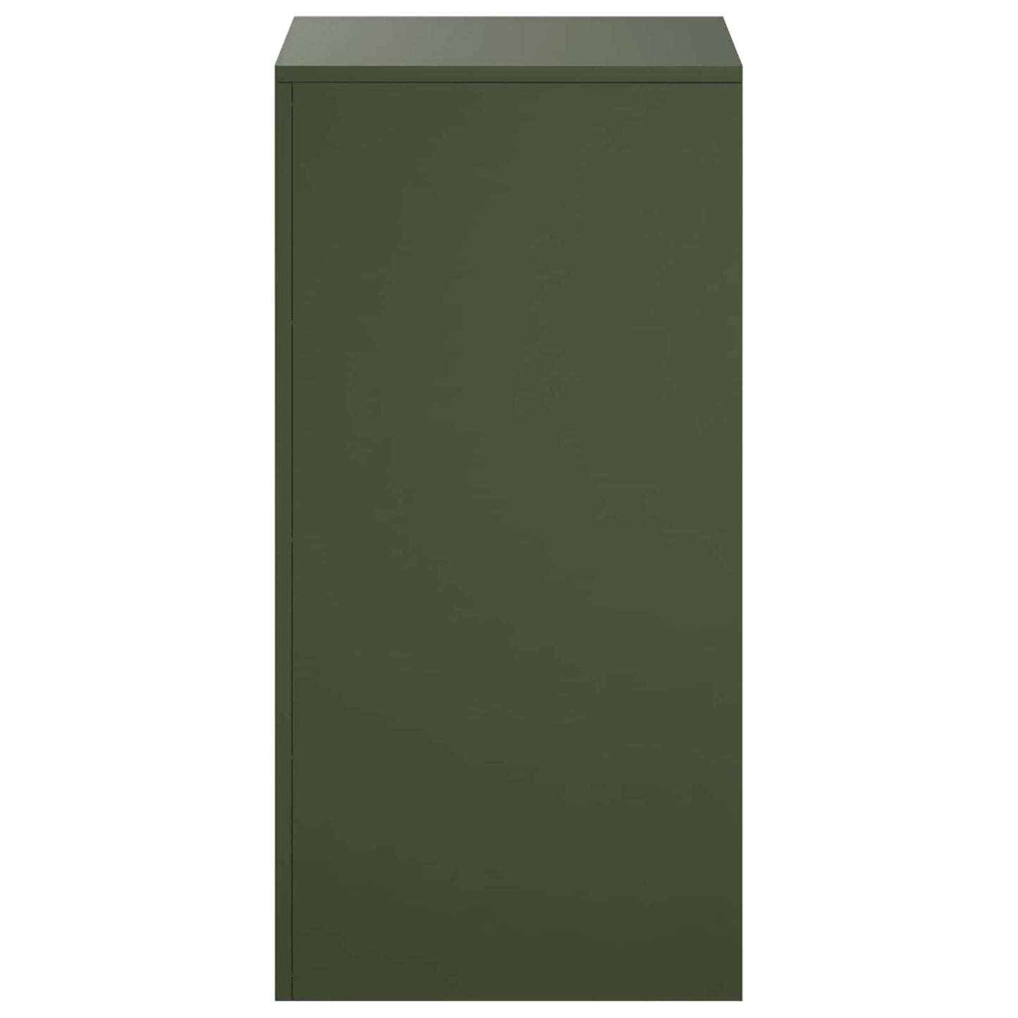 Plant Stand Olive Green 40 x 40 x 80 cm Weathering Steel