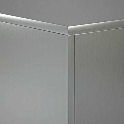 Plant Stand Silver 40 x 40 x 80 cm Steel