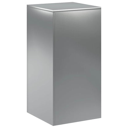 Plant Stand Silver 40 x 40 x 80 cm Steel