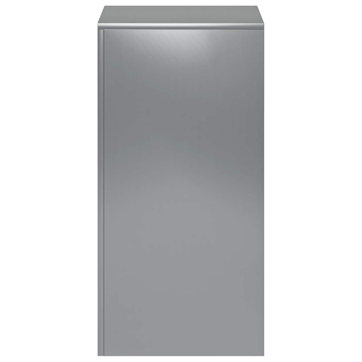 Plant Stand Silver 40 x 40 x 80 cm Steel
