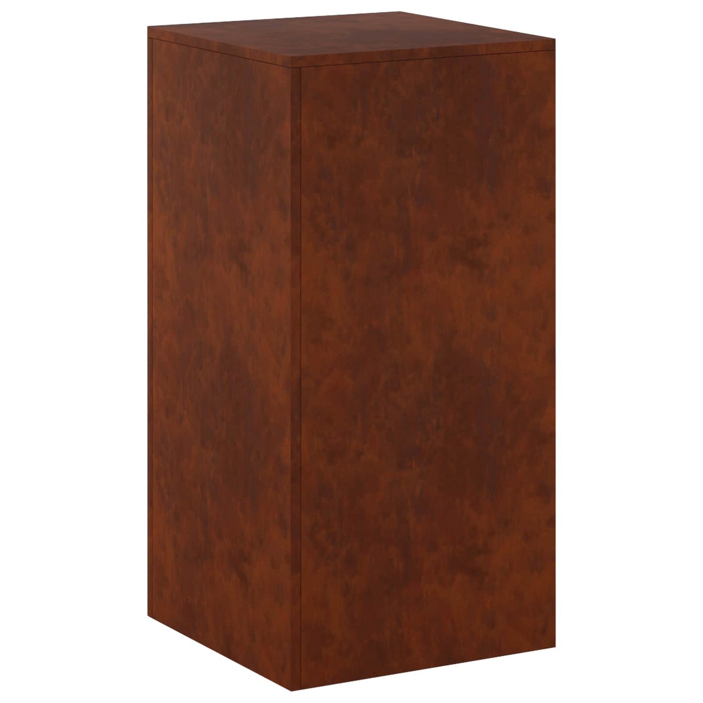 Plant Stand Rusty 40 x 40 x 80 cm Weathering Steel