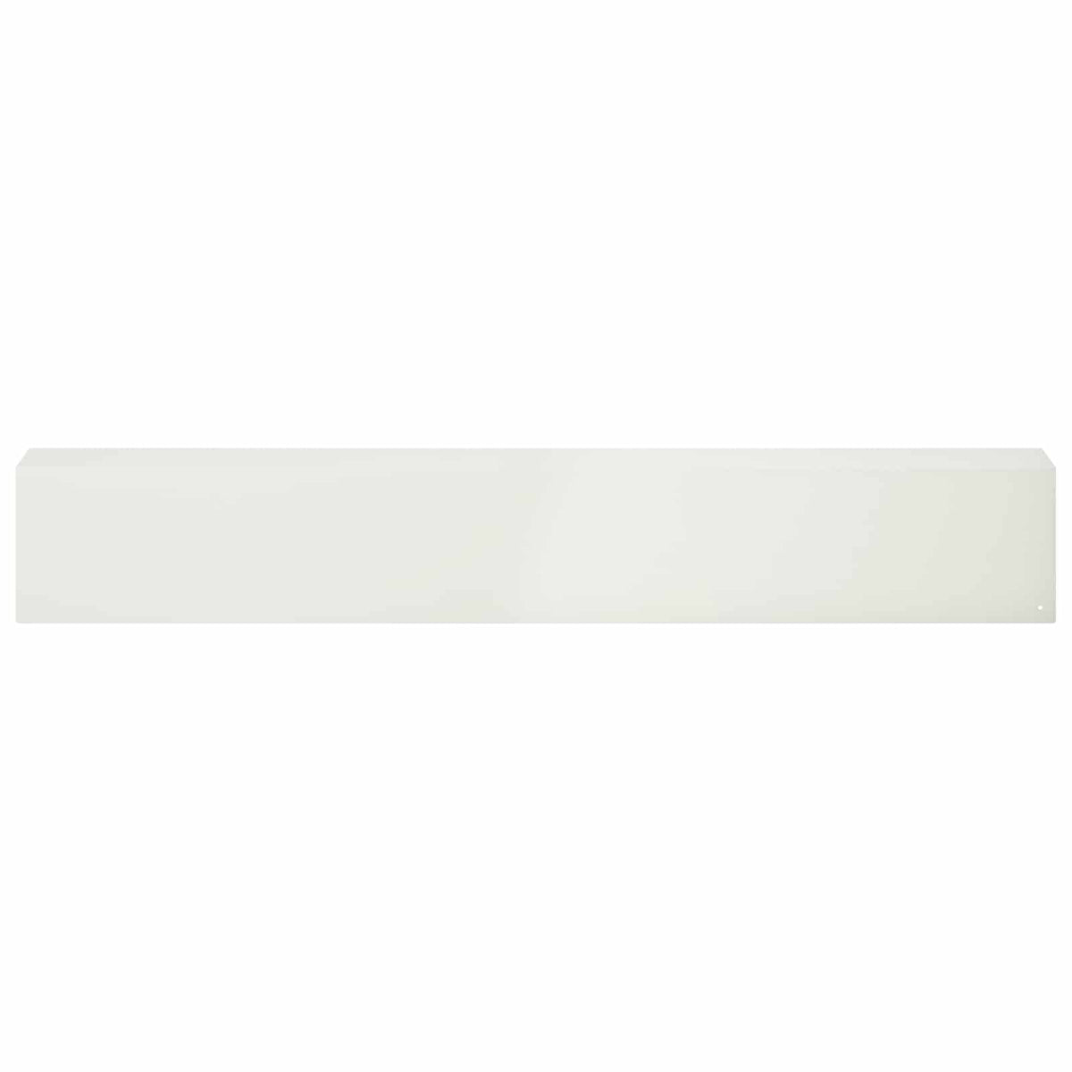 Garden Cover Profile 10 pcs 100 x 10 x 15 cm Steel White