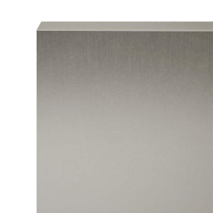 Garden Cover Profile 10 pcs 100 x 10 x 15 cm Stainless Steel