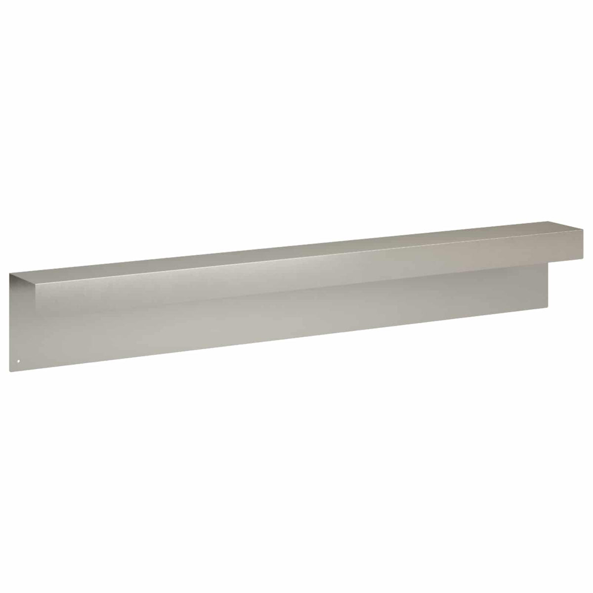 Garden Cover Profile 10 pcs 100 x 10 x 15 cm Stainless Steel