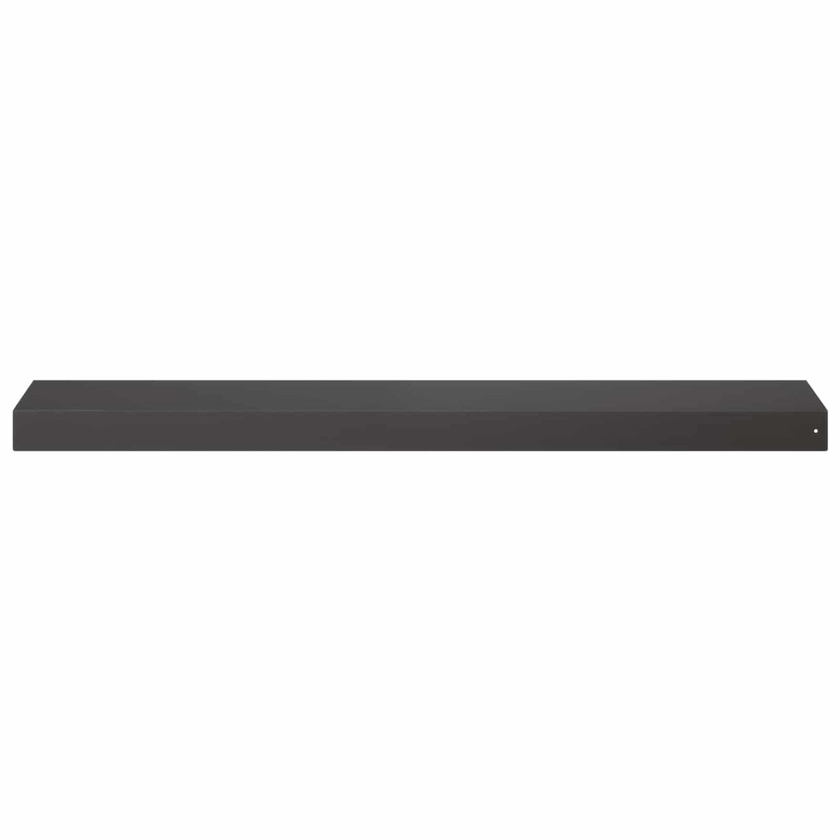 Garden Cover Profile 10 pcs 100 x 20 x 5 cm Steel Black