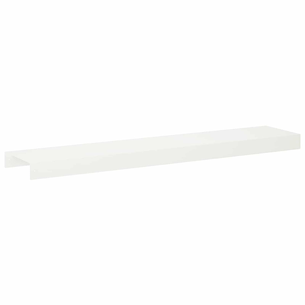 Garden Cover Profile 10 pcs 100 x 20 x 5 cm Steel White