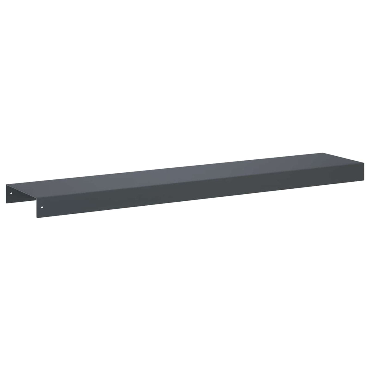 Garden Cover Profile 10 pcs 100 x 20 x 5 cm Steel Anthracite
