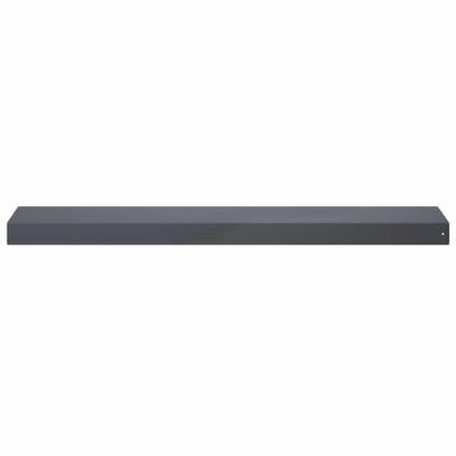 Garden Cover Profile 10 pcs 100 x 20 x 5 cm Steel Anthracite