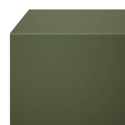 Garden Cover Profile 10 pcs 100 x 20 x 5 cm Steel Olive Green