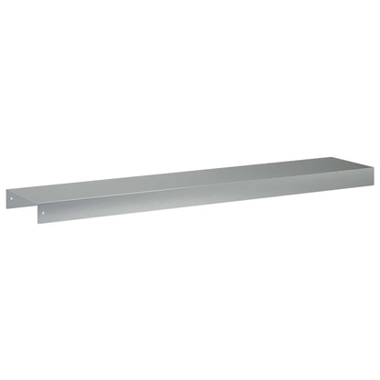 Garden Cover Profile 10 pcs 100 x 20 x 5 cm Galvanised Steel