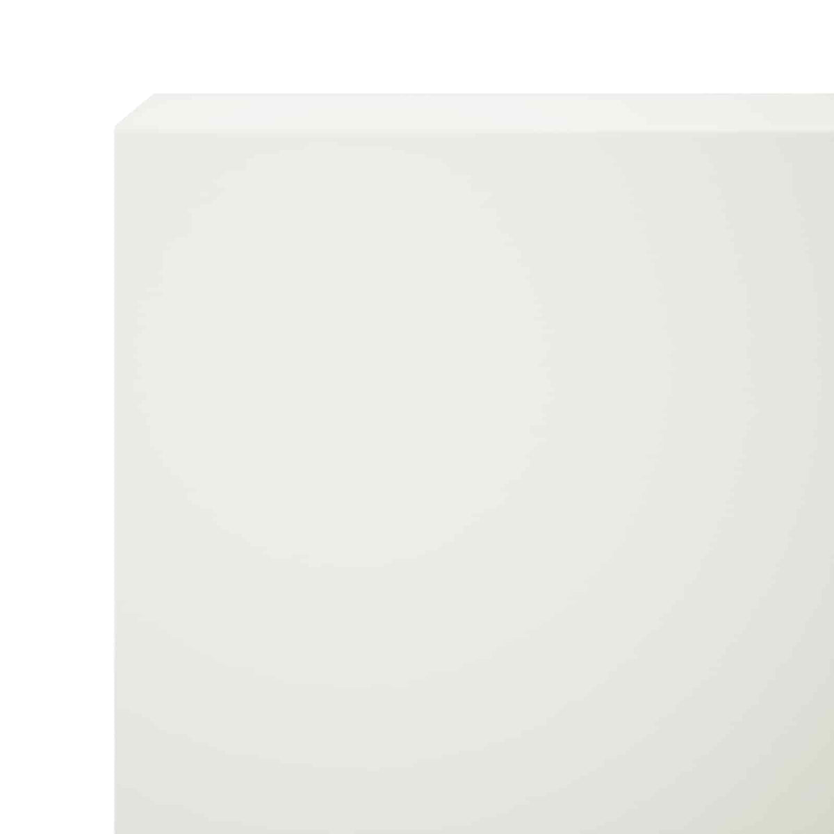 Garden Cover Profile 10 pcs 100 x 5 x 15 cm Steel White
