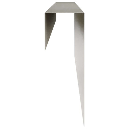 Garden Cover Profile 10 pcs 100 x 5 x 15 cm Stainless Steel