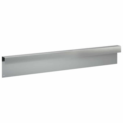 Garden Cover Profile 10 pcs 100 x 5 x 15 cm Galvanised Steel