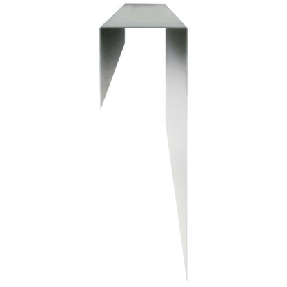 Garden Cover Profile 10 pcs 100 x 5 x 15 cm Galvanised Steel