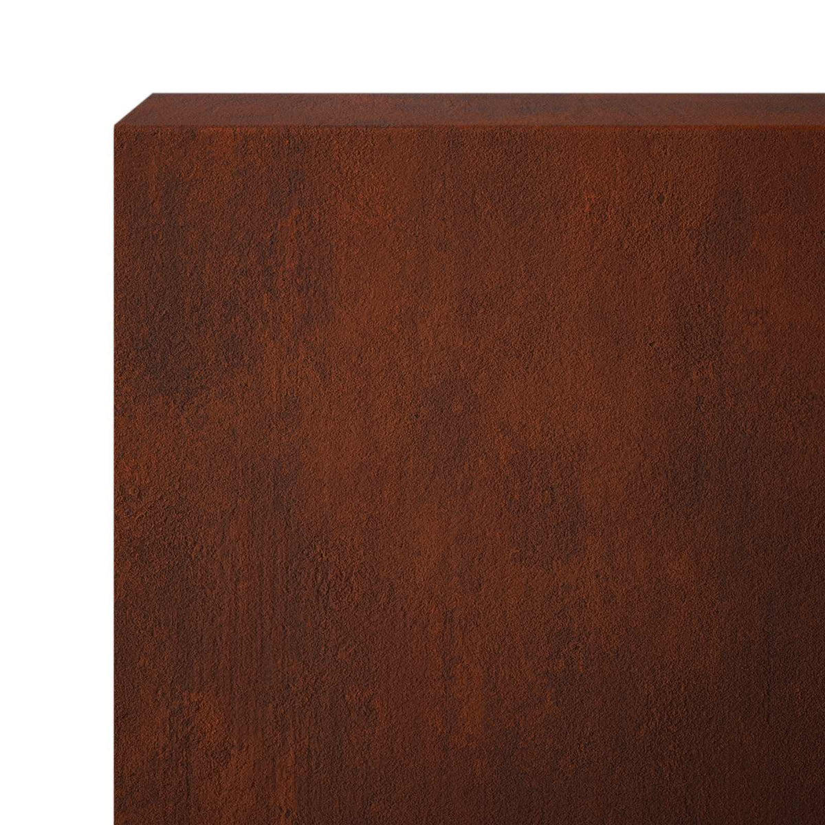 Garden Cover Profile 10 pcs 100 x 5 x 15 cm Weathering Steel